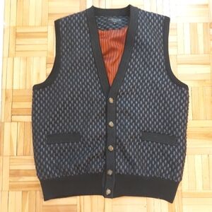Vintage wool blend vest size S